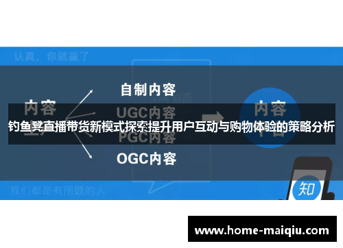 钓鱼凳直播带货新模式探索提升用户互动与购物体验的策略分析